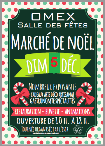 affiche marche NOËL