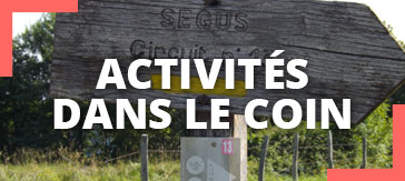 Activités dans le coin